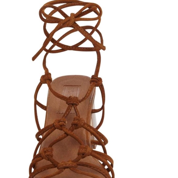 Topshop napoli block heel lace-up sandals - Picture 5 of 5